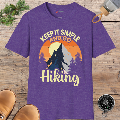 Keep it Simple and Go Hiking T-shirt