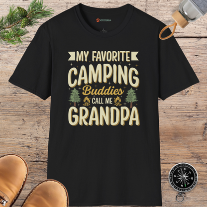 Grandpa's Camping Buddies T-shirt