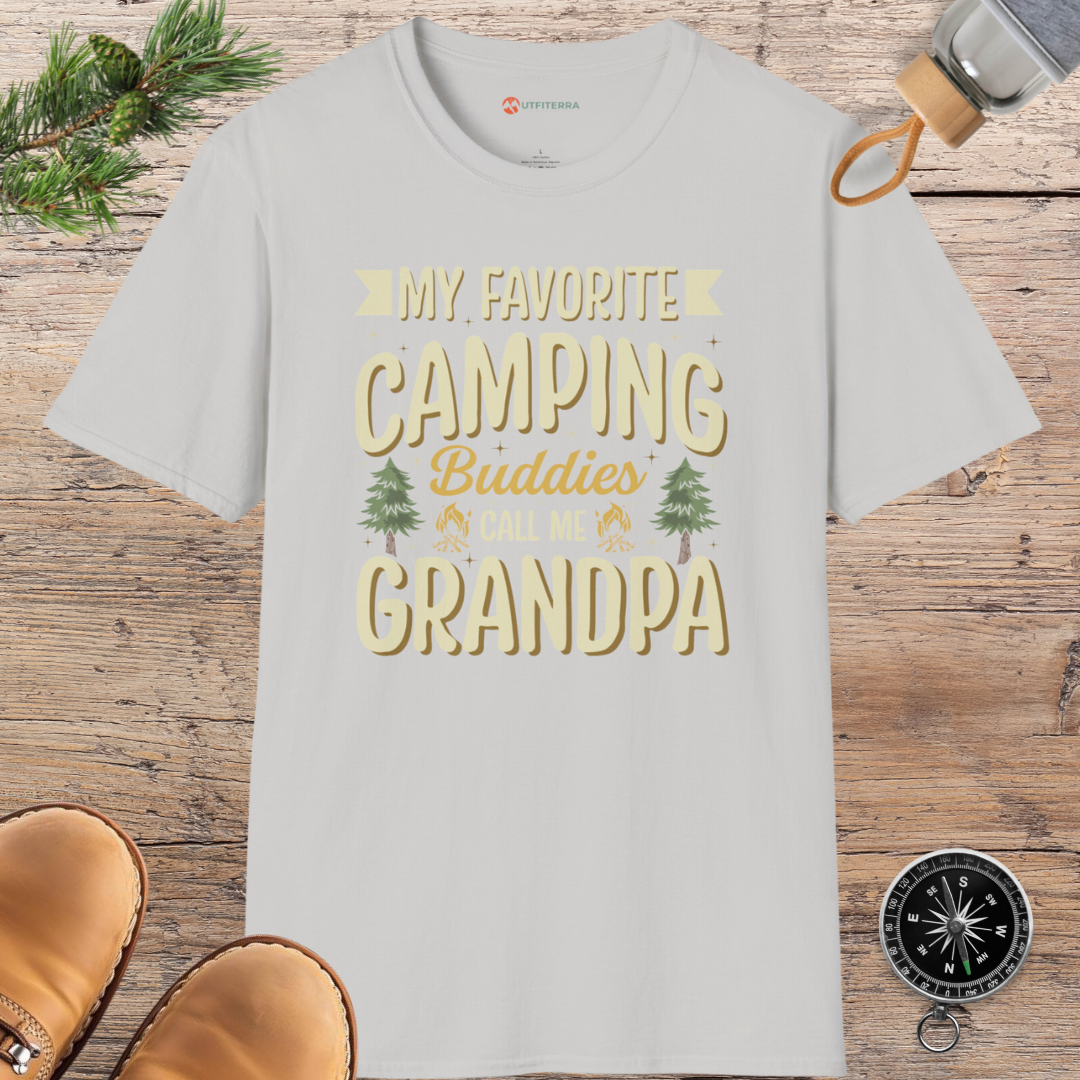 Grandpa's Camping Buddies T-shirt