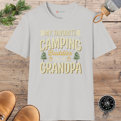 Grandpa's Camping Buddies T-shirt