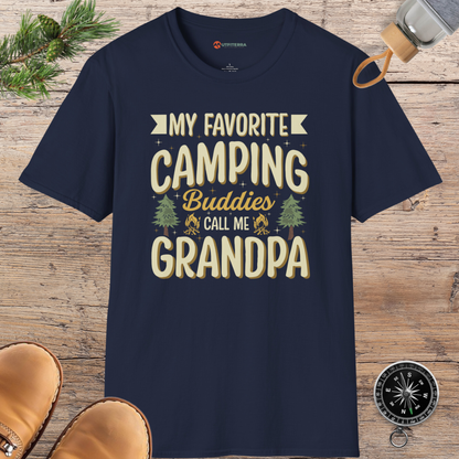 Grandpa's Camping Buddies T-shirt