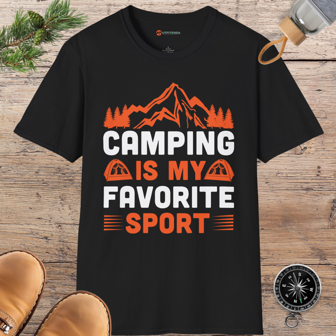 Camping is My Favorite Sport T-shirt