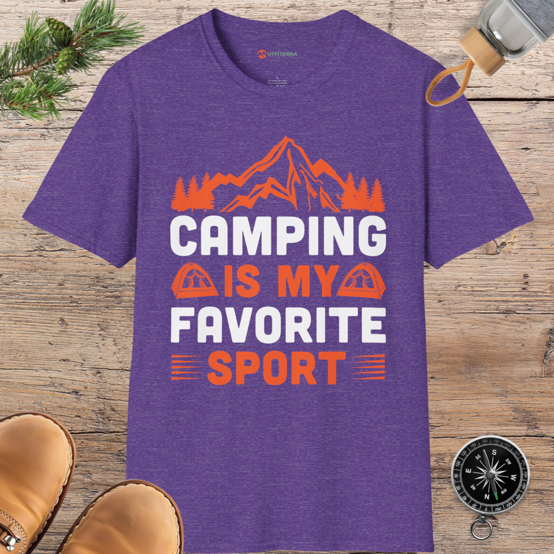 Camping is My Favorite Sport T-shirt