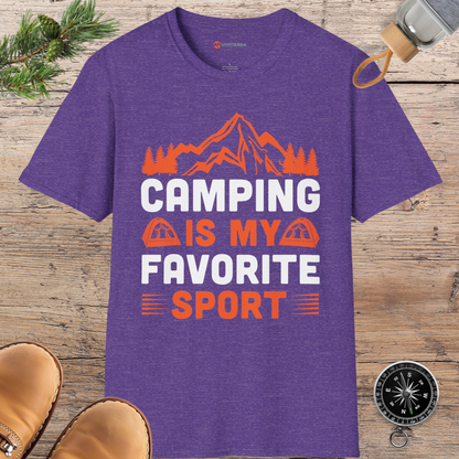 Camping is My Favorite Sport T-shirt