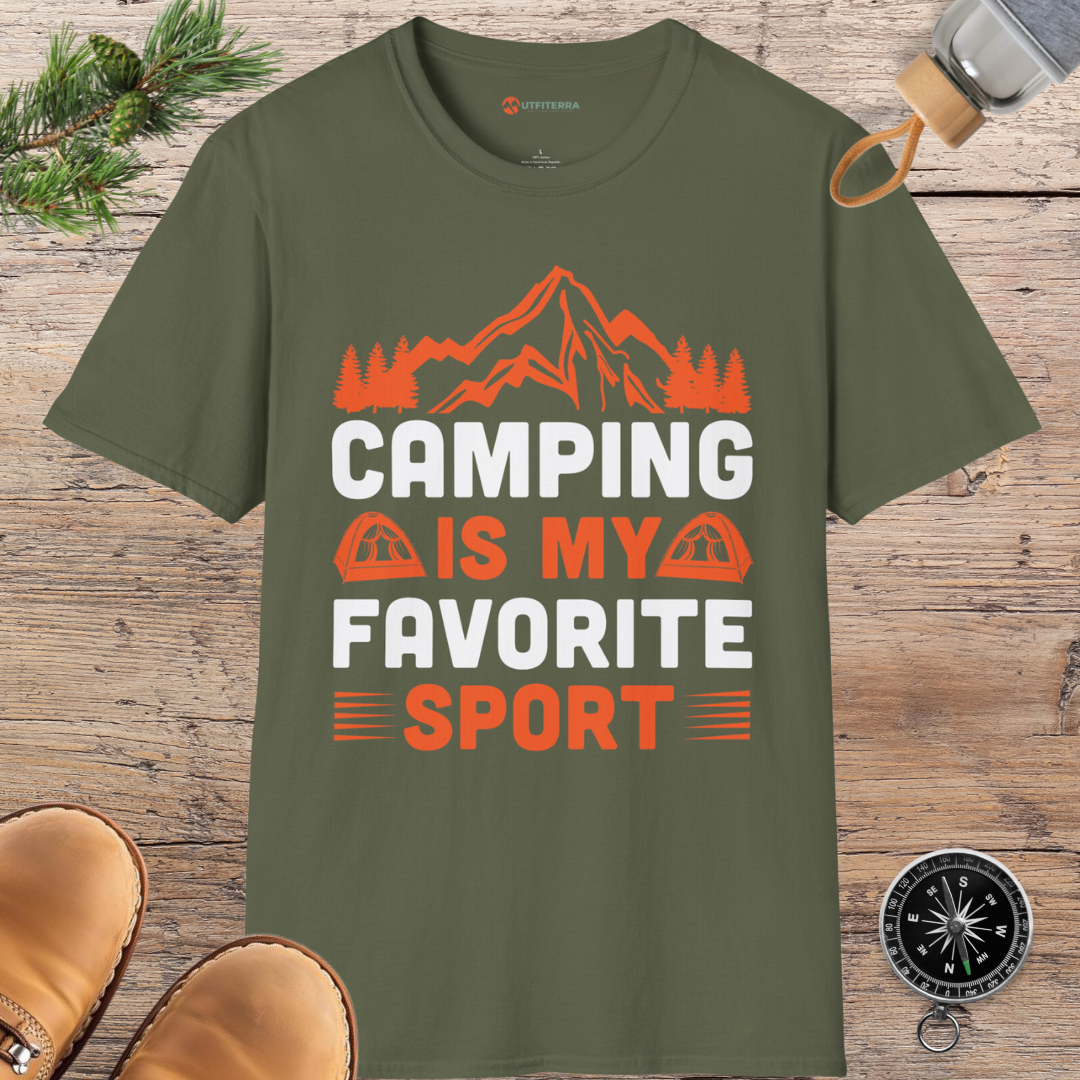 Camping is My Favorite Sport T-shirt