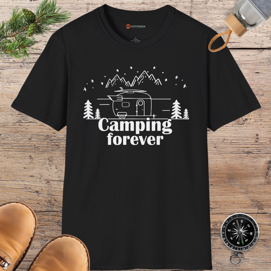 Camping Forever Adventure T-shirt