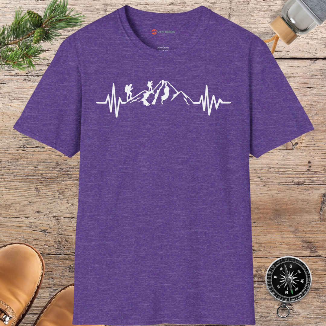 Heartbeat Hike Adventure T-shirt