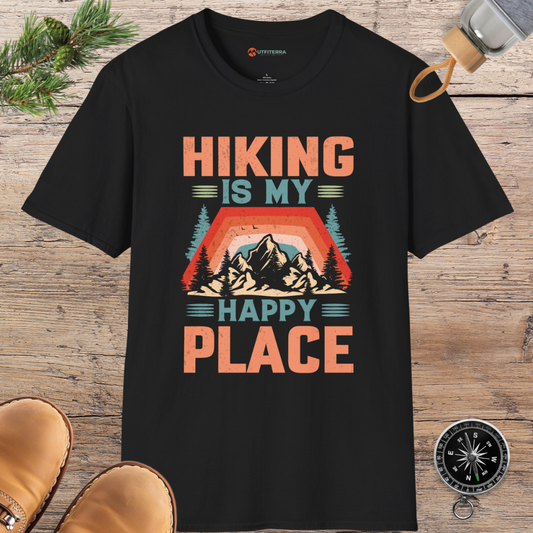 Hiking is my happy place T-shirt