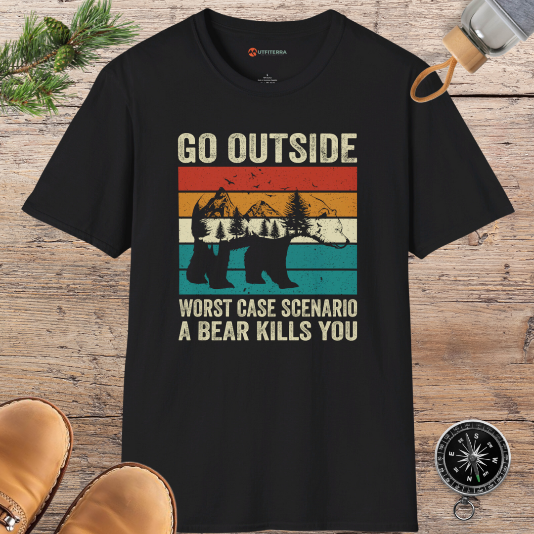 Bear Encounter Adventure T-shirt