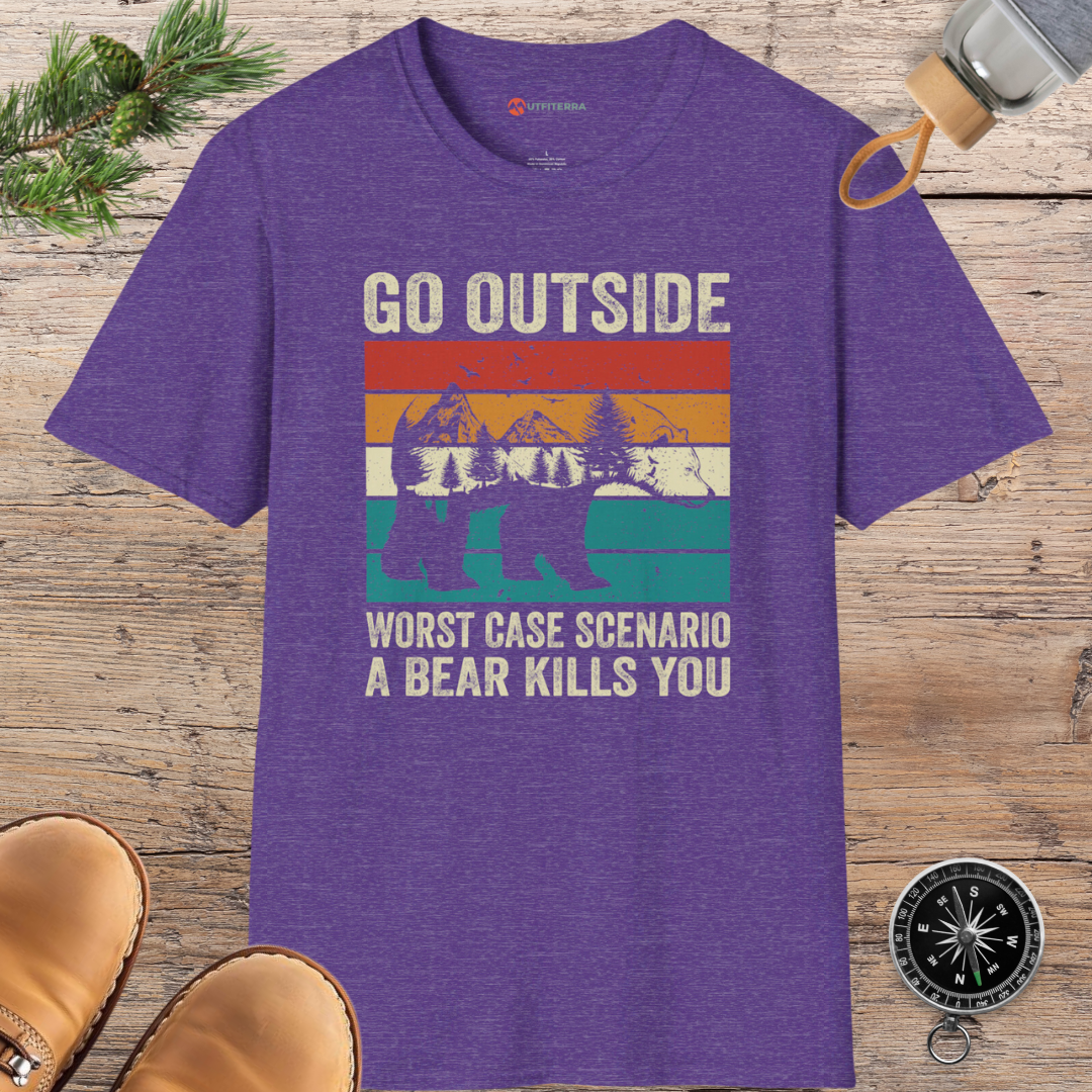 Bear Encounter Adventure T-shirt