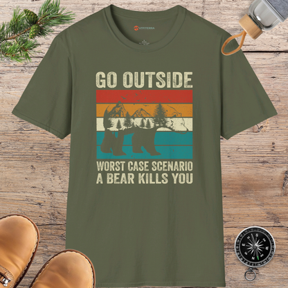 Bear Encounter Adventure T-shirt