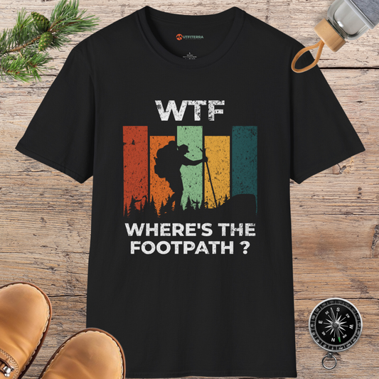 WTF-Where's the Footpath T-shirt