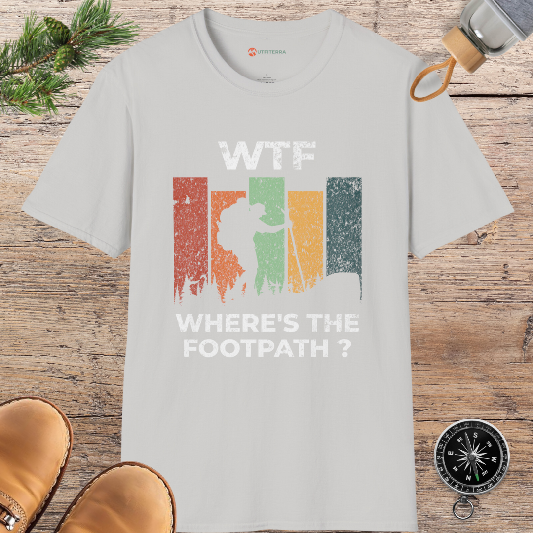 WTF-Where's the Footpath T-shirt