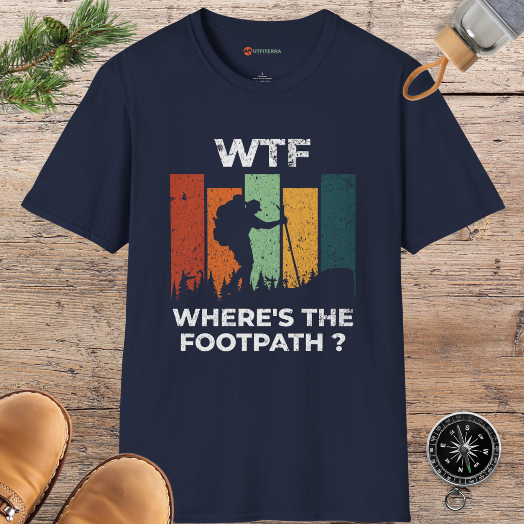 WTF-Where's the Footpath T-shirt