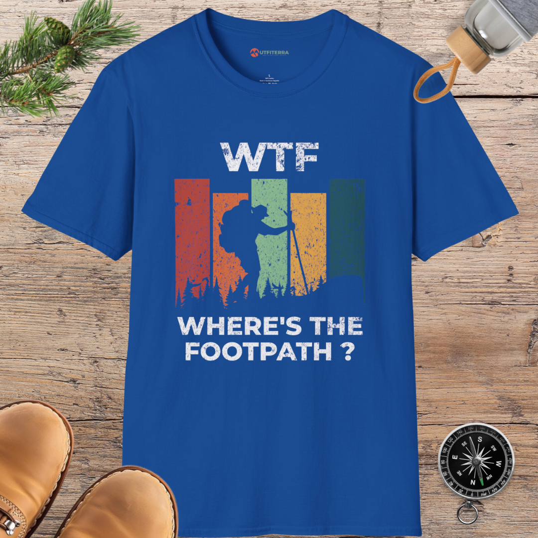 WTF-Where's the Footpath T-shirt