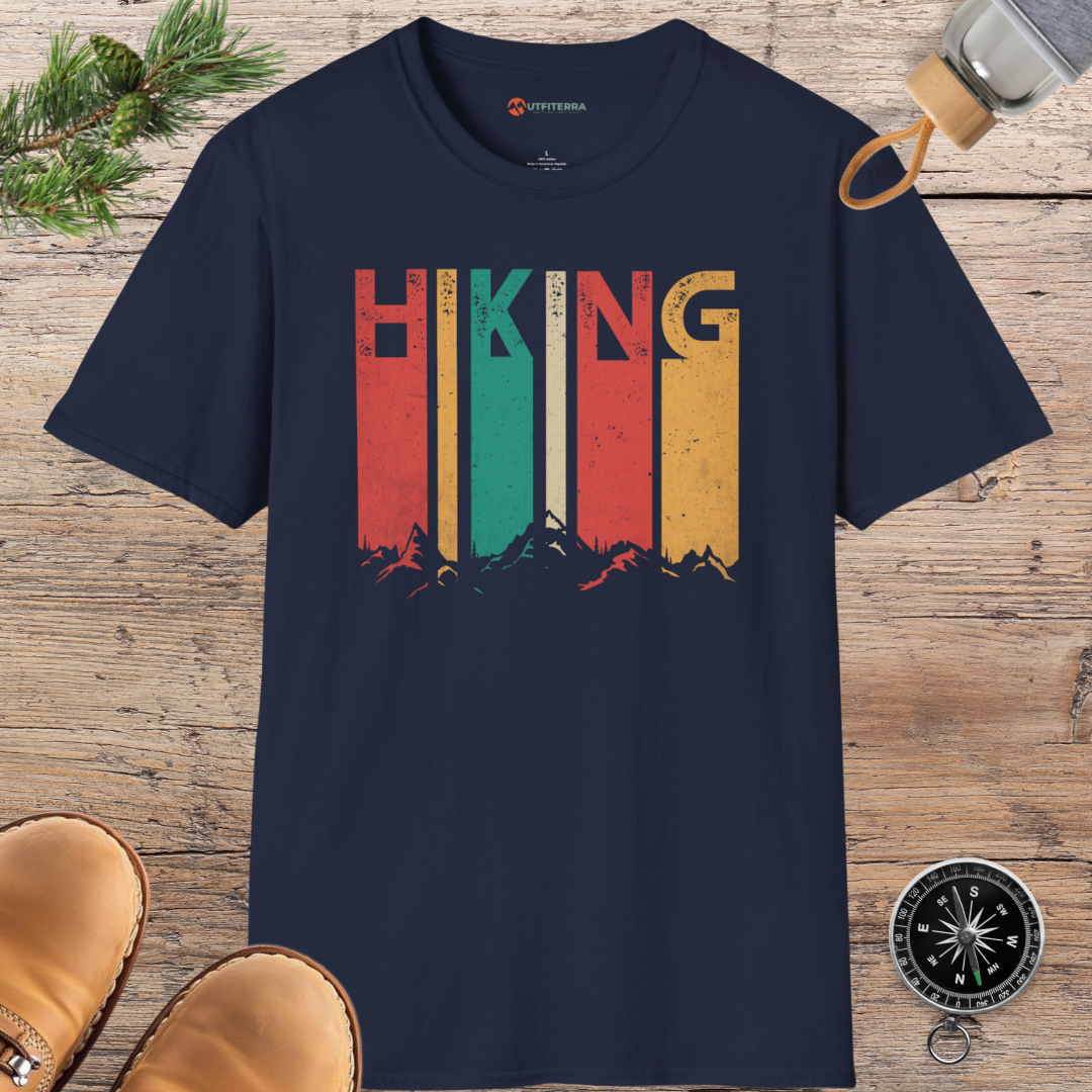 Retro Hiking Vibes T-shirt