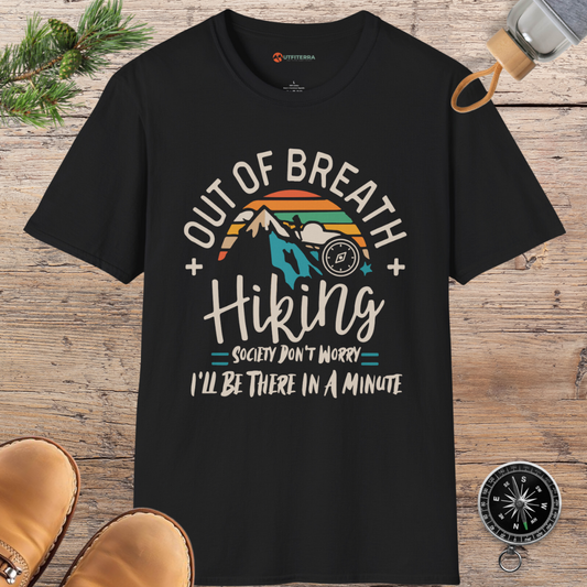 Out of Breath Hiking Club T-shirt