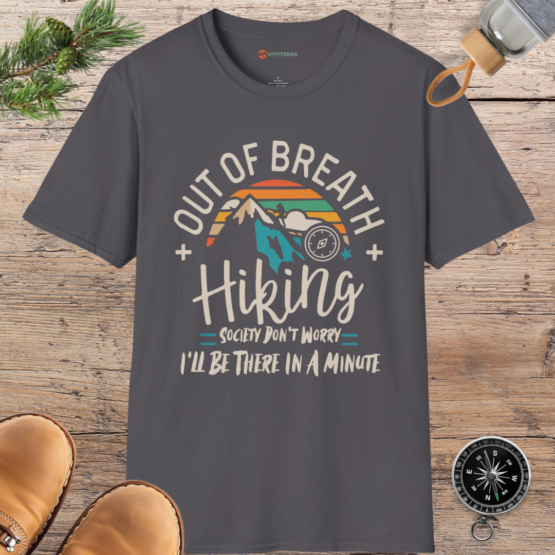 Out of Breath Hiking Club T-shirt