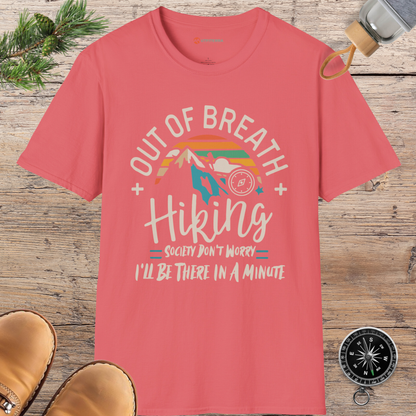 Out of Breath Hiking Club T-shirt