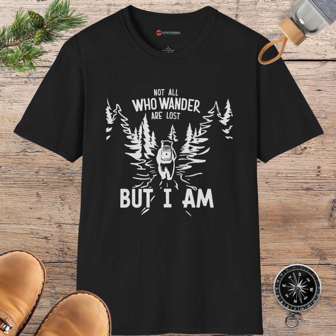 Lost in the Wilderness Adventure T-shirt