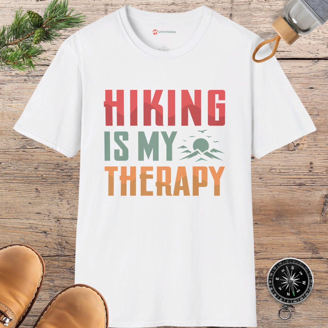 Hiking is my therapy T-shirt