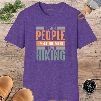 Love Hiking More T-shirt