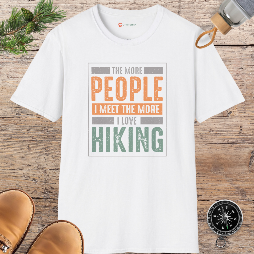 Love Hiking More T-shirt