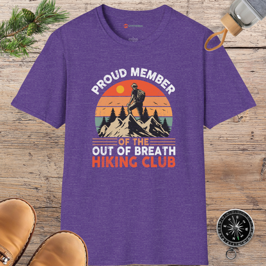 Proud Member Hiking Club T-shirt