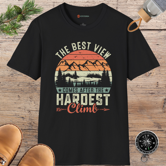 Best View Hardest Climb T-shirt