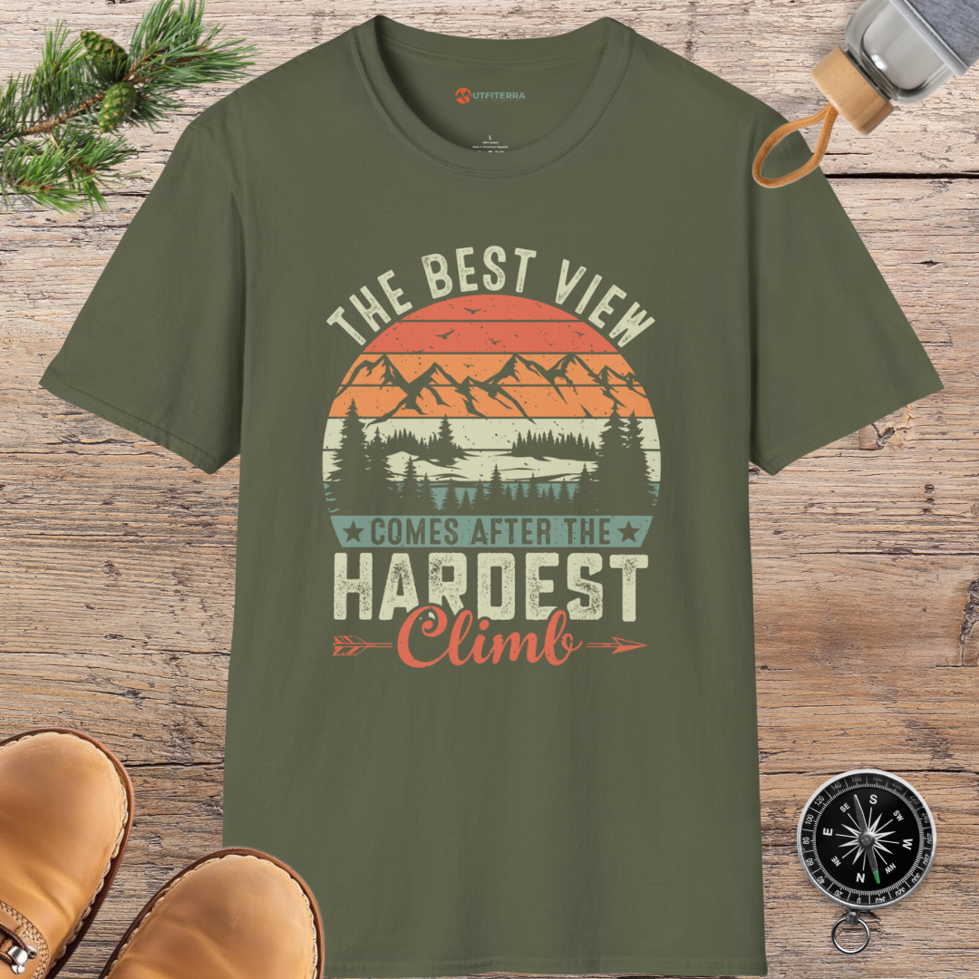 Best View Hardest Climb T-shirt