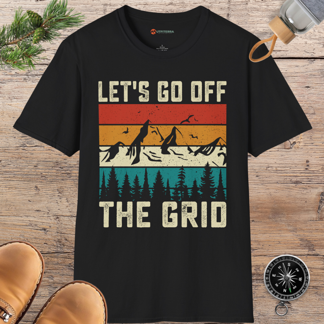 Let's go off the grid T-shirt