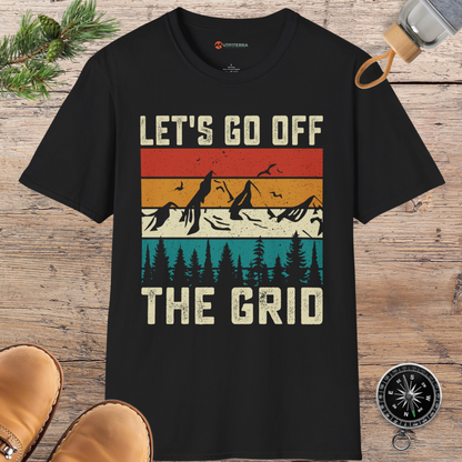 Let's go off the grid T-shirt