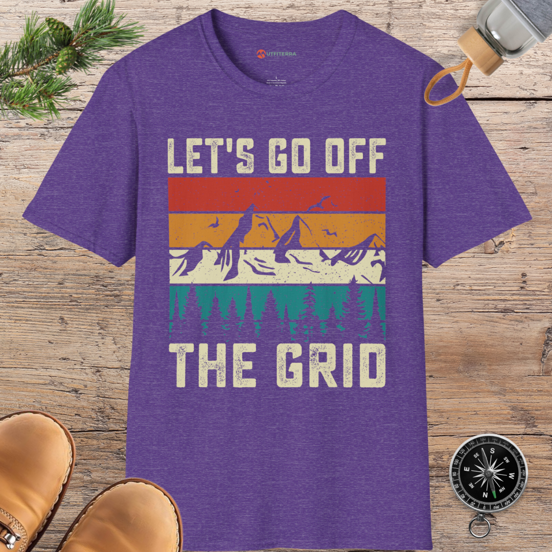 Let's go off the grid T-shirt