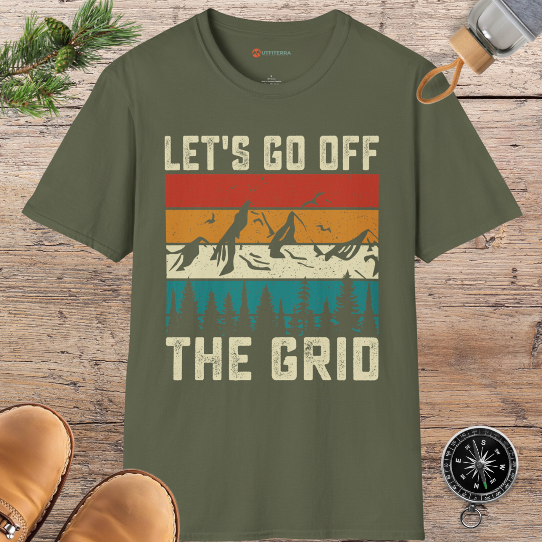 Let's go off the grid T-shirt