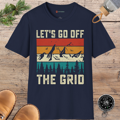 Let's go off the grid T-shirt