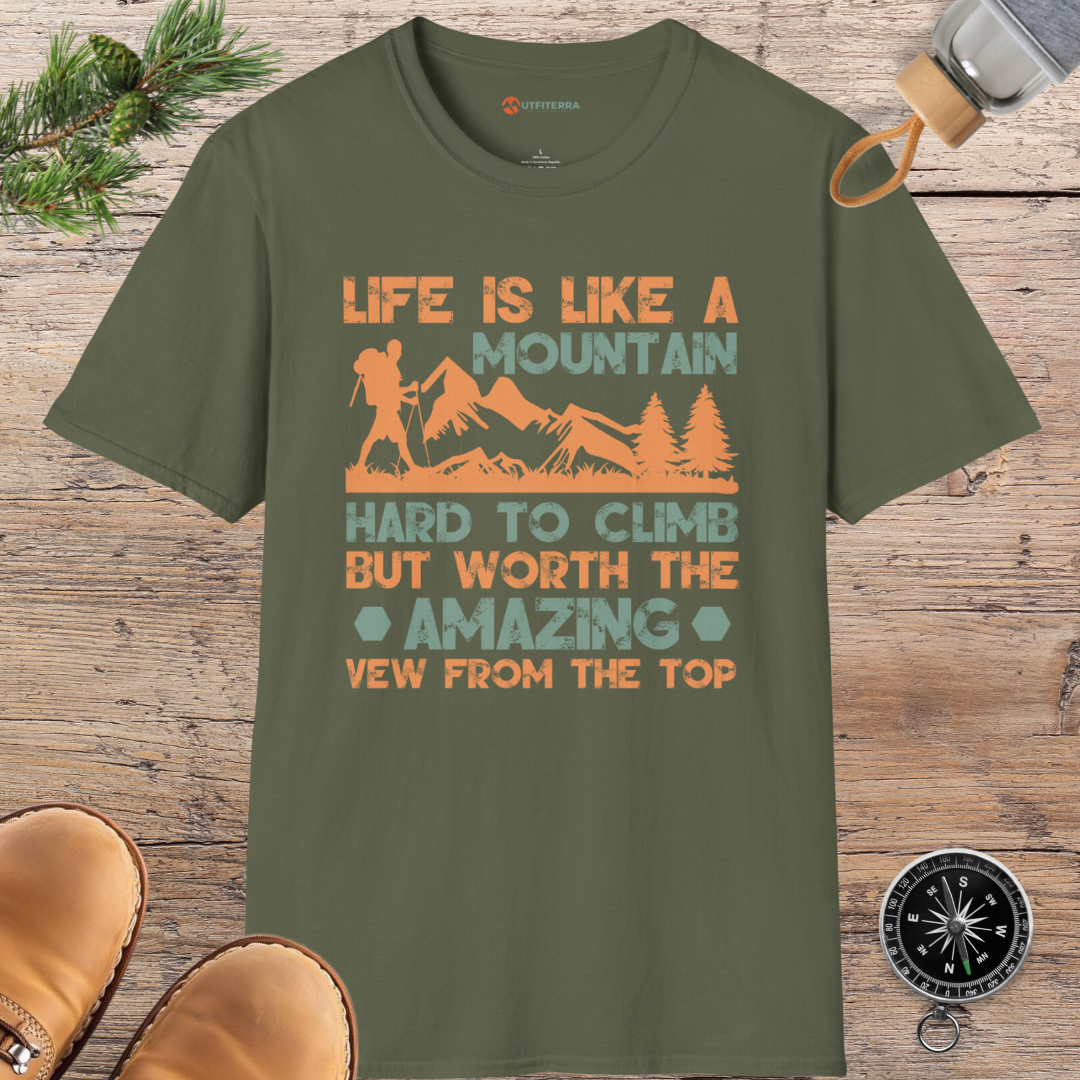 Life is Like a Mountain T-shirt