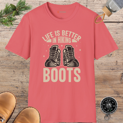 Life in Hiking Boots T-shirt