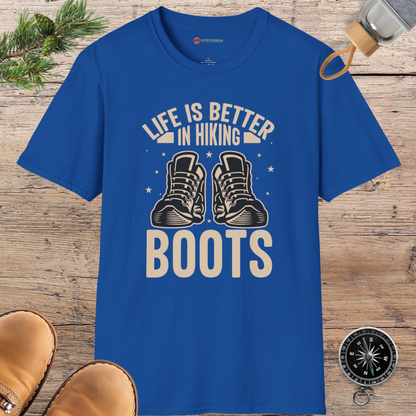 Life in Hiking Boots T-shirt