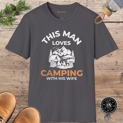 Camping with My Wife T-shirt