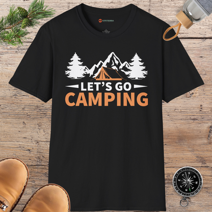 Let's Go Camping Adventure T-shirt