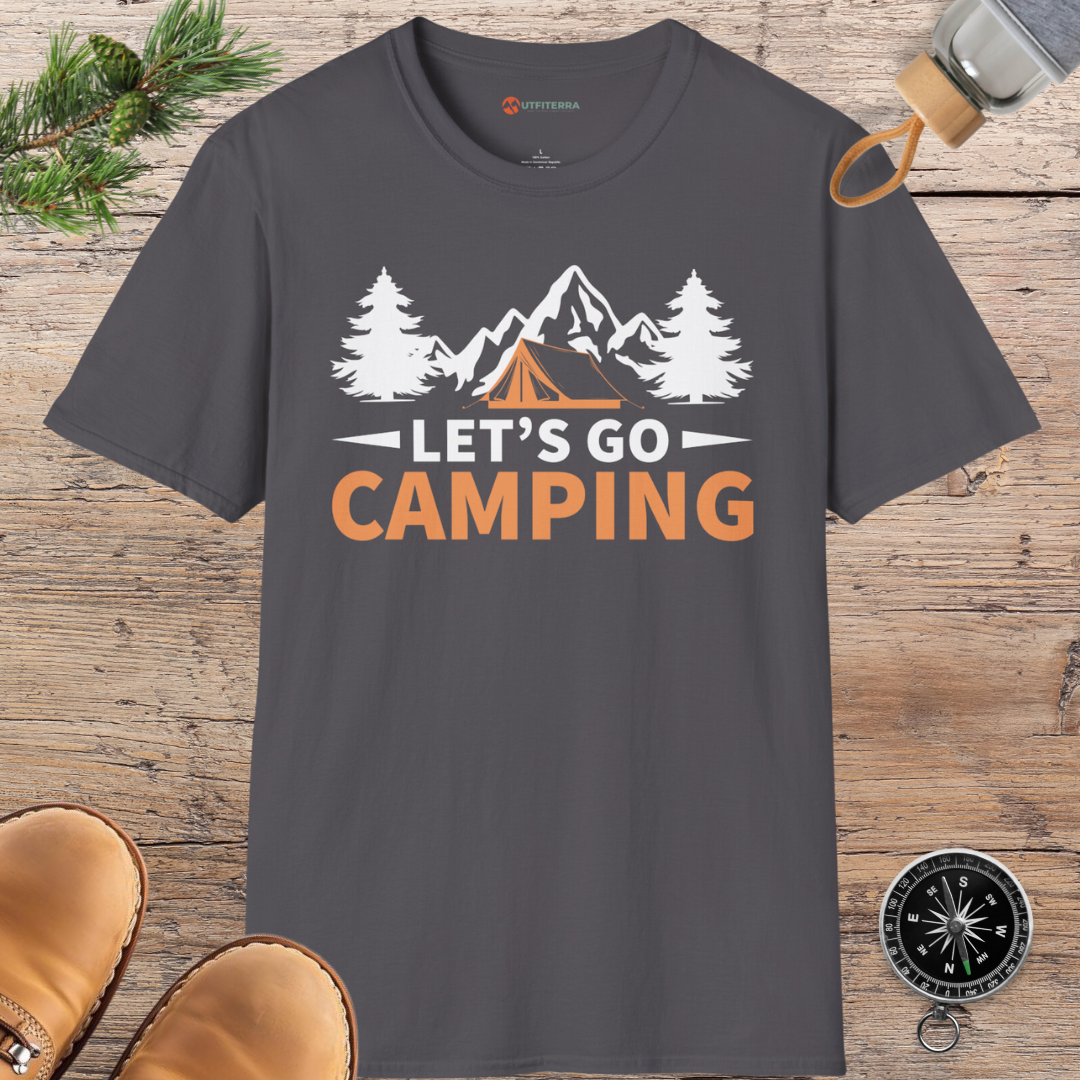 Let's Go Camping Adventure T-shirt