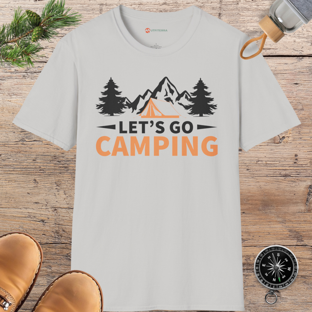 Let's Go Camping Adventure T-shirt