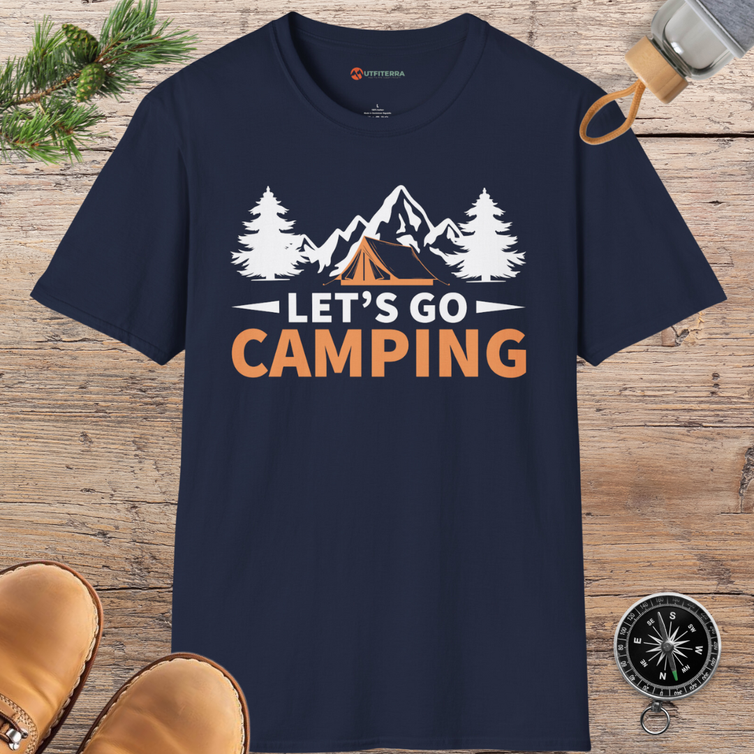 Let's Go Camping Adventure T-shirt