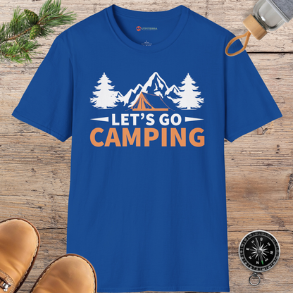 Let's Go Camping Adventure T-shirt