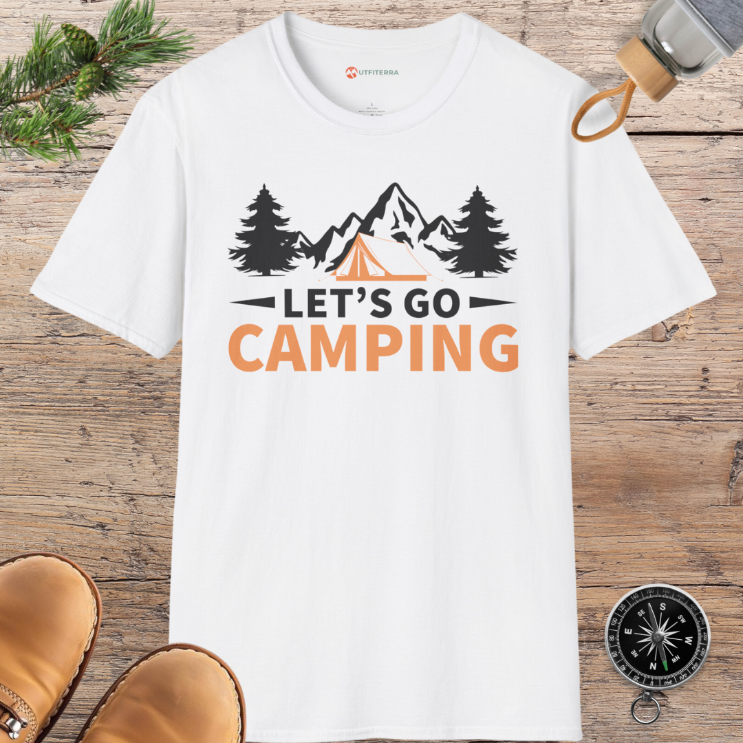 Let's Go Camping Adventure T-shirt