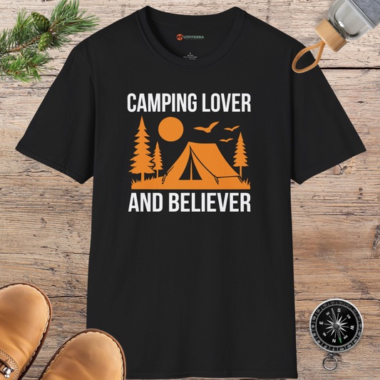 Camping Lover and Believer T-shirt