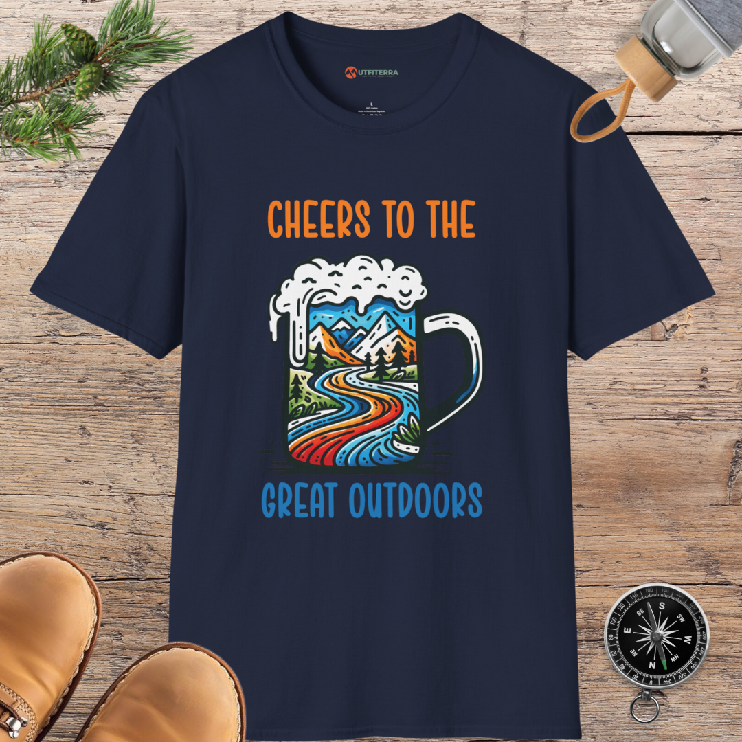 Cheers to the Great Outdoors T-shirt