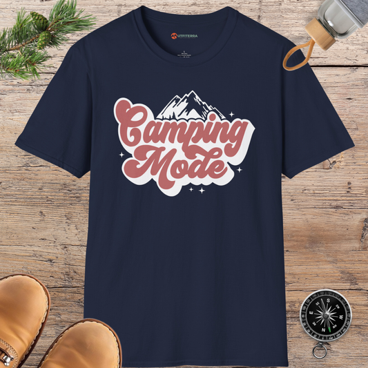 Camping Mode Adventure T-shirt