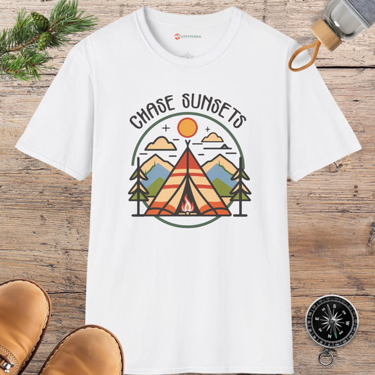 Chase Sunsets Adventure T-shirt